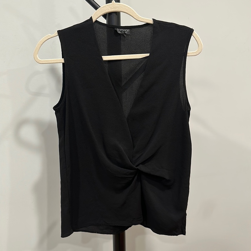 Topshop rouged “it’s a night out” blouse (4)